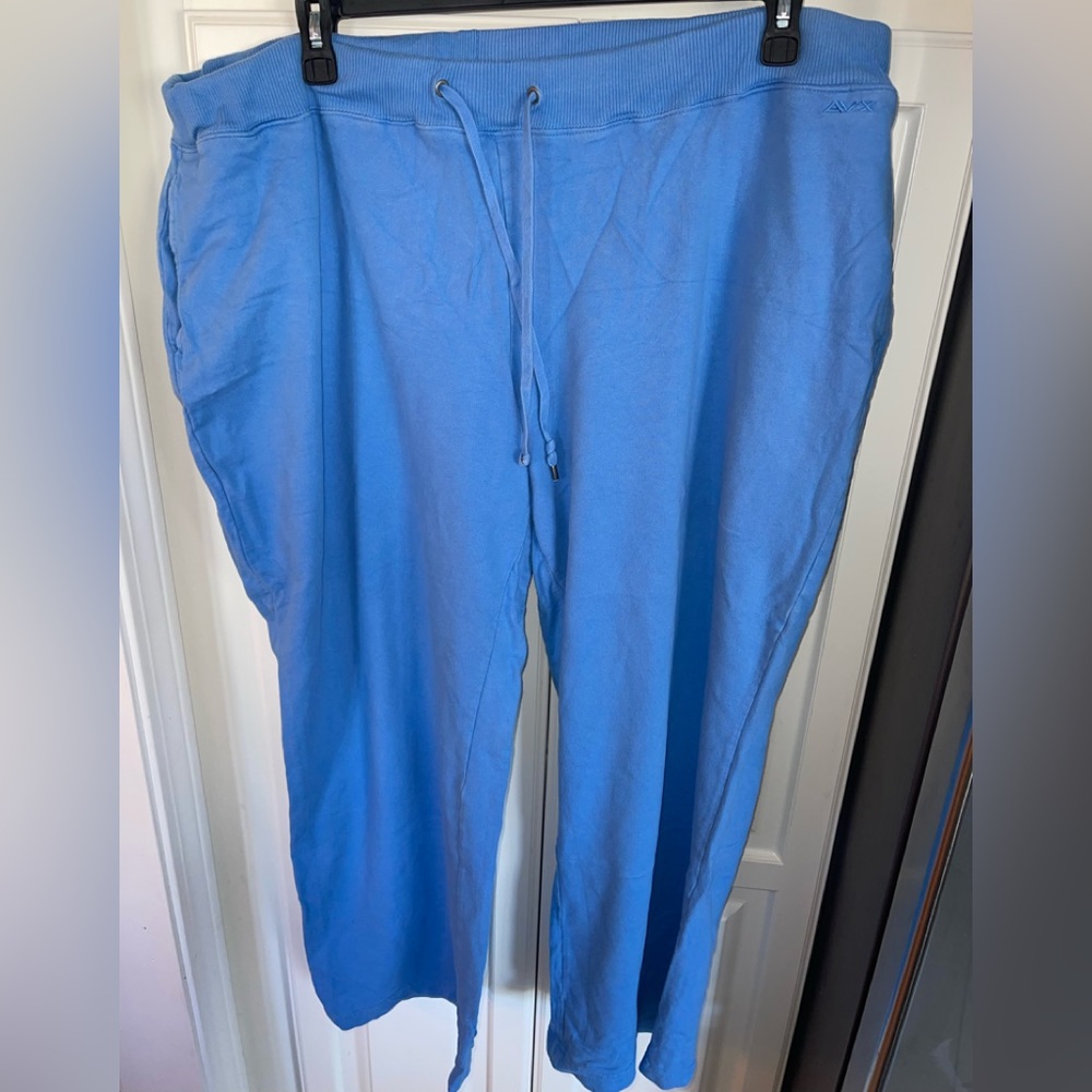 AVX Avenue Plus‎ Size Blue Sweatpants Sz 22/24
